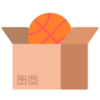 商品を梱包する